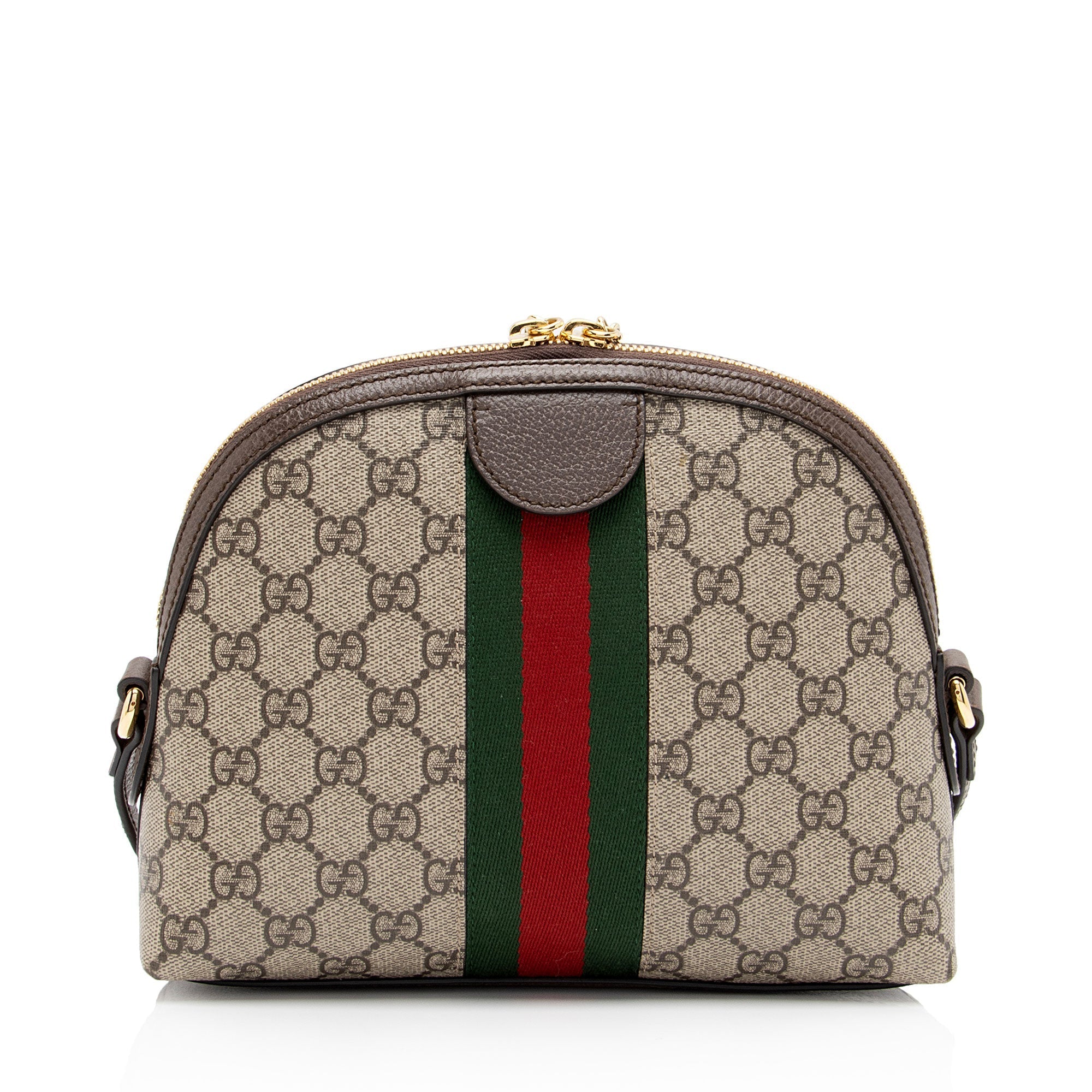 Gucci GG Supreme Ophidia Dome Small Shoulder Bag (SHF-CvGXdp)