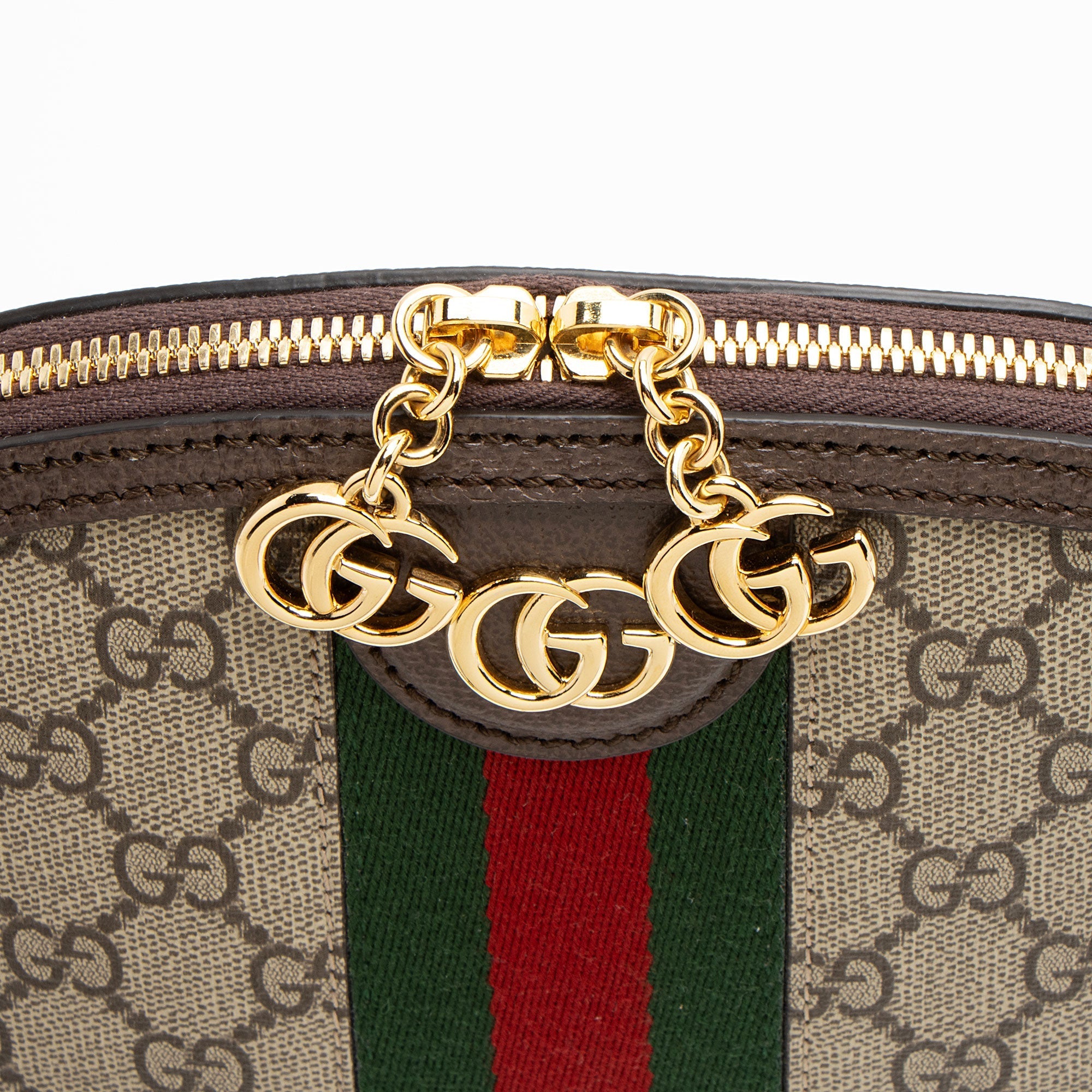 Gucci GG Supreme Ophidia Dome Small Shoulder Bag (SHF-49sn7m)