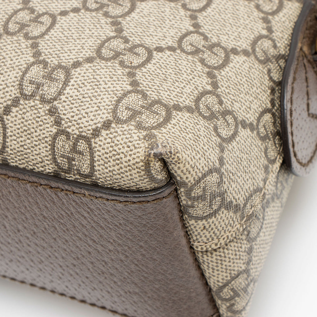 Gucci GG Supreme Ophidia Dome Small Shoulder Bag