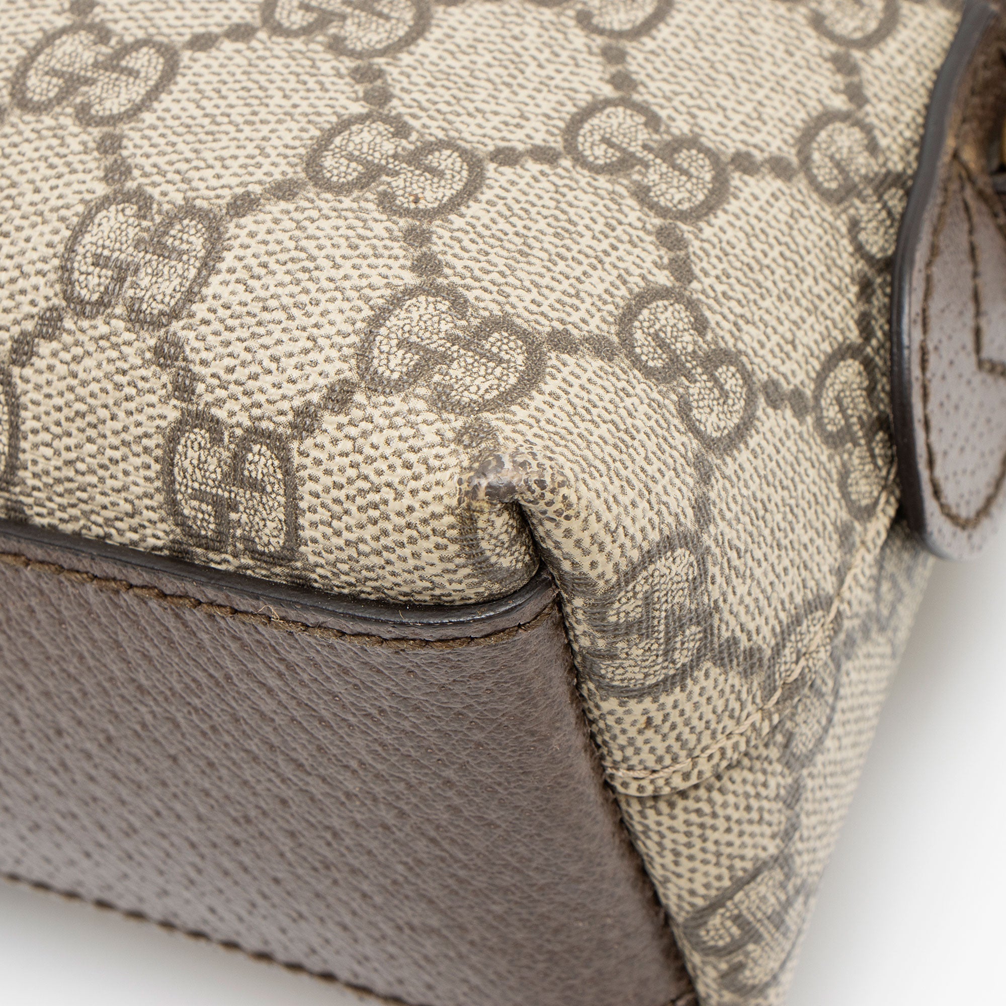 Gucci GG Supreme Ophidia Dome Small Shoulder Bag