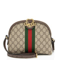 Gucci GG Supreme Ophidia Dome Small Shoulder Bag