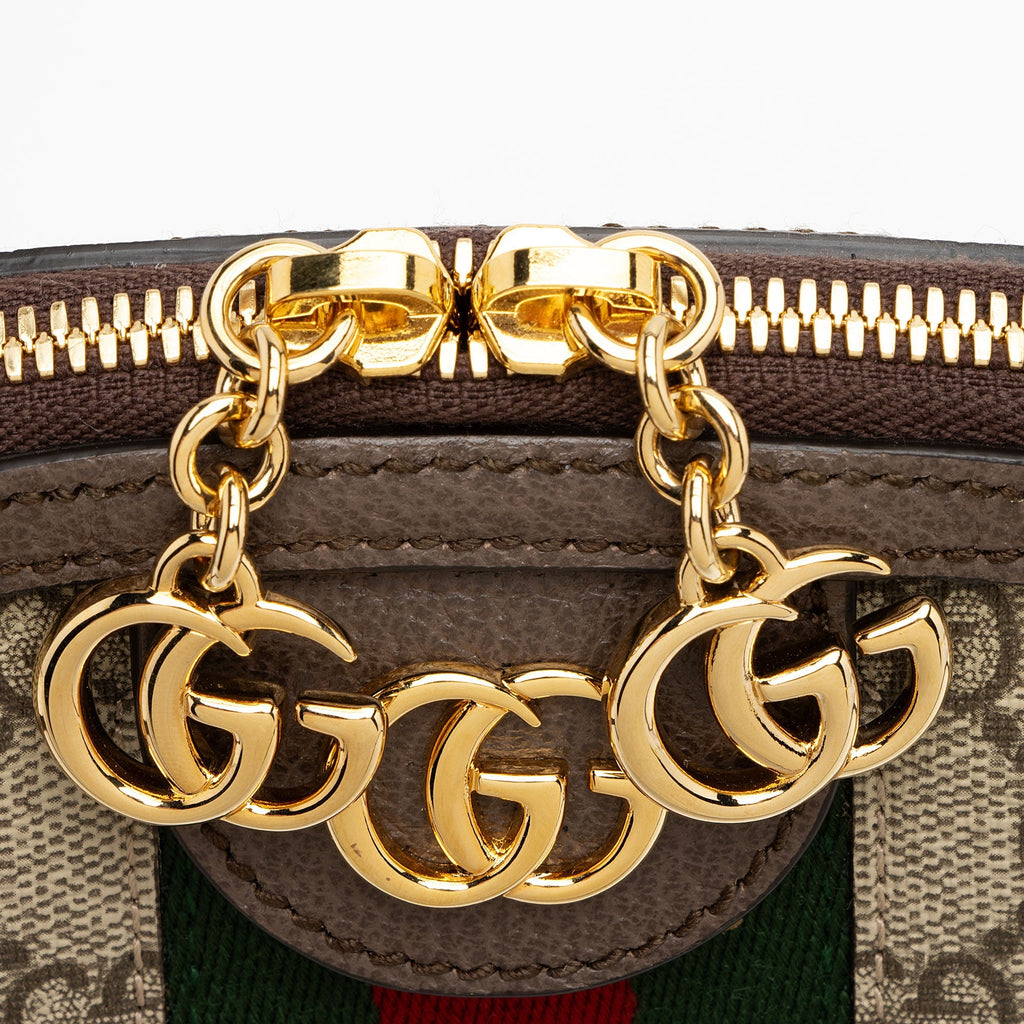 Gucci GG Supreme Ophidia Dome Small Shoulder Bag