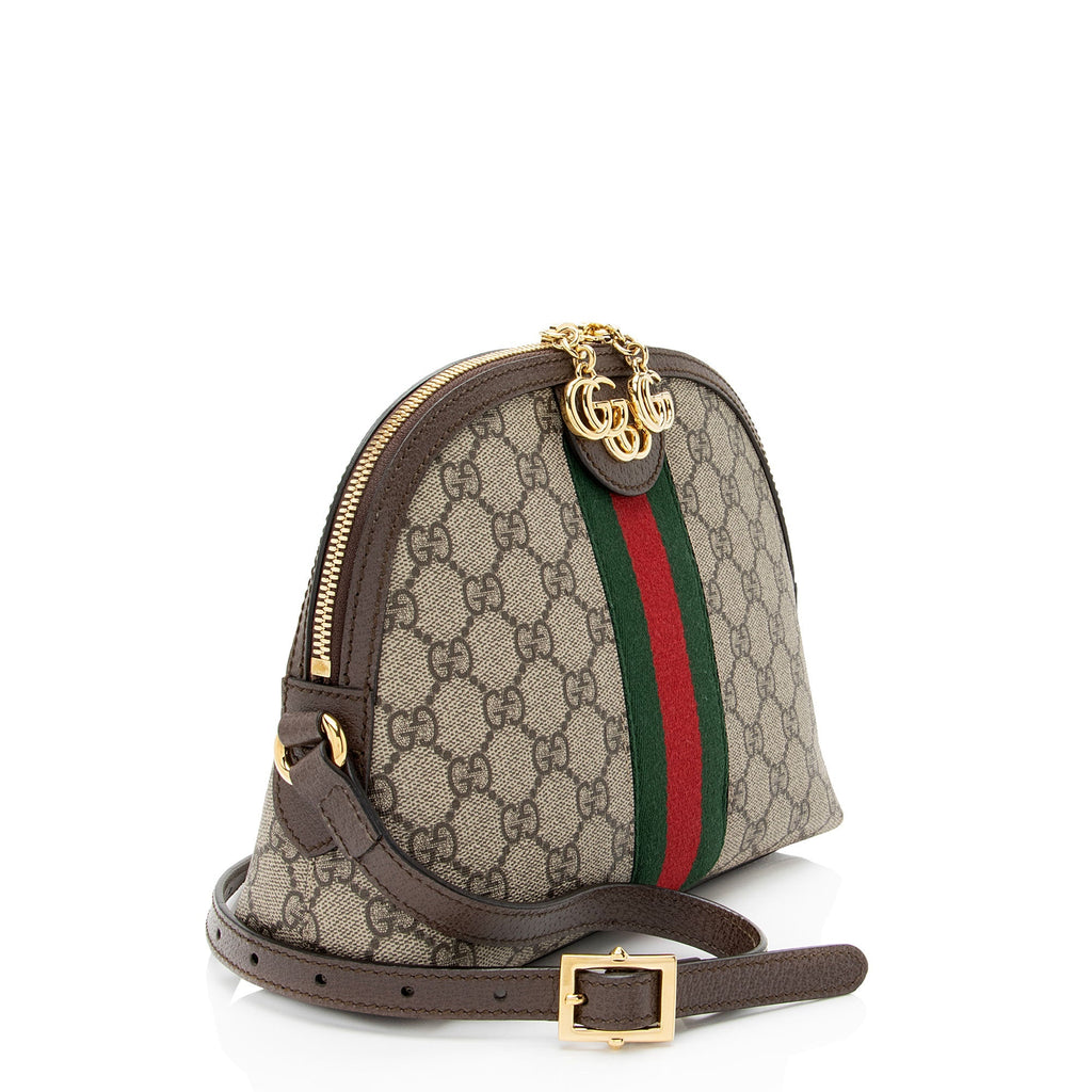 Gucci GG Supreme Ophidia Dome Small Shoulder Bag