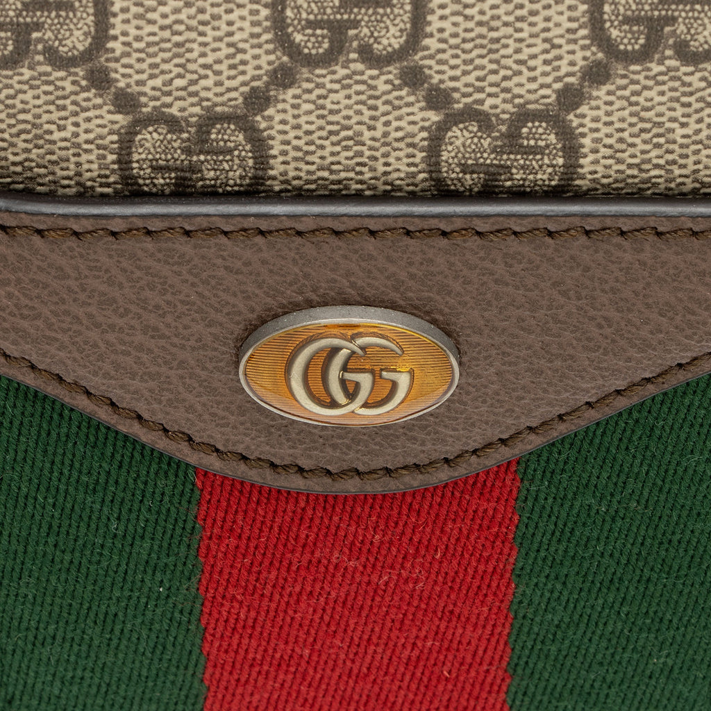 Gucci GG Supreme Ophidia Dual Crossbody