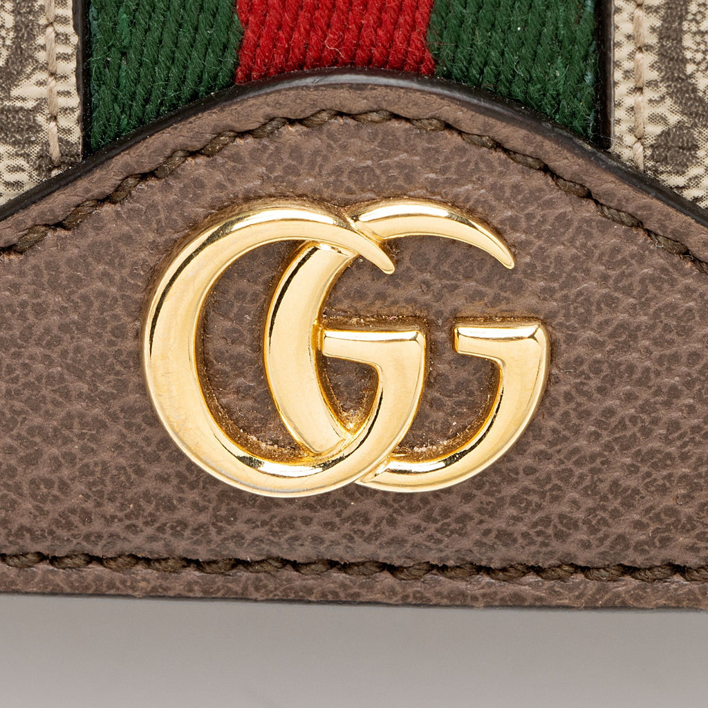 Gucci GG Supreme Ophidia Flap MessLBger Bag