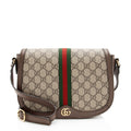 Gucci GG Supreme Ophidia Flap MessLBger Bag