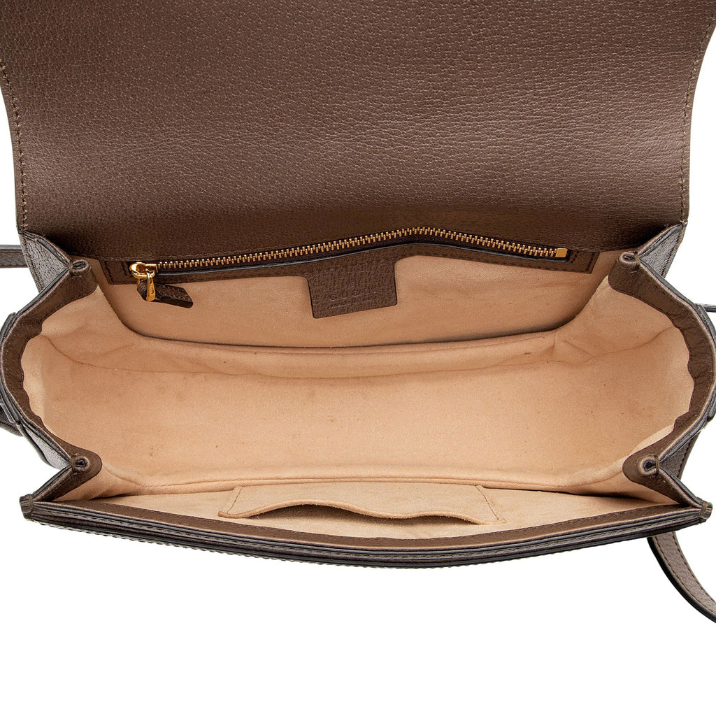 Gucci GG Supreme Ophidia Flap MessLBger Bag