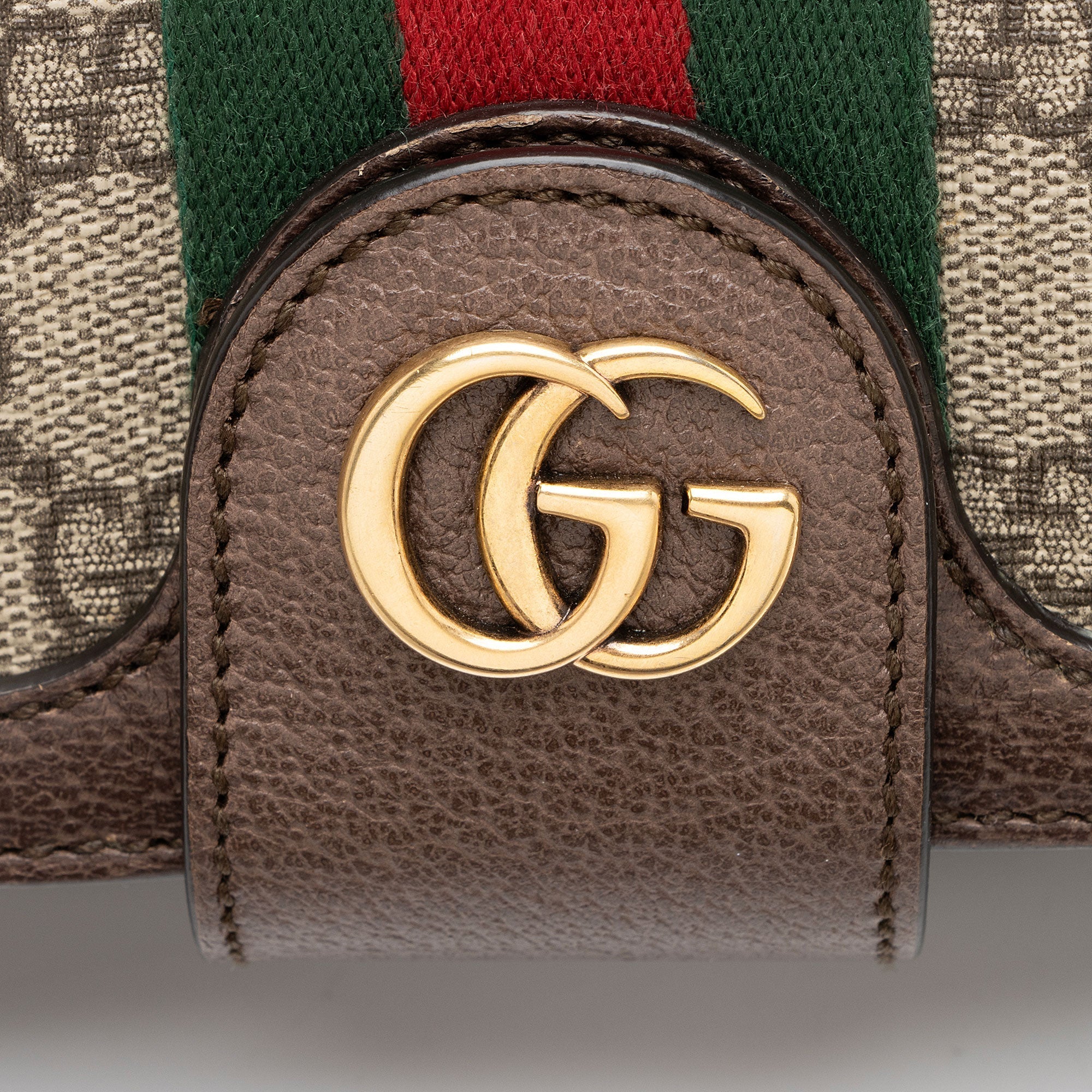 Gucci GG Supreme Ophidia Flap MessLBger Bag