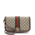 Gucci GG Supreme Ophidia Flap MessLBger Bag
