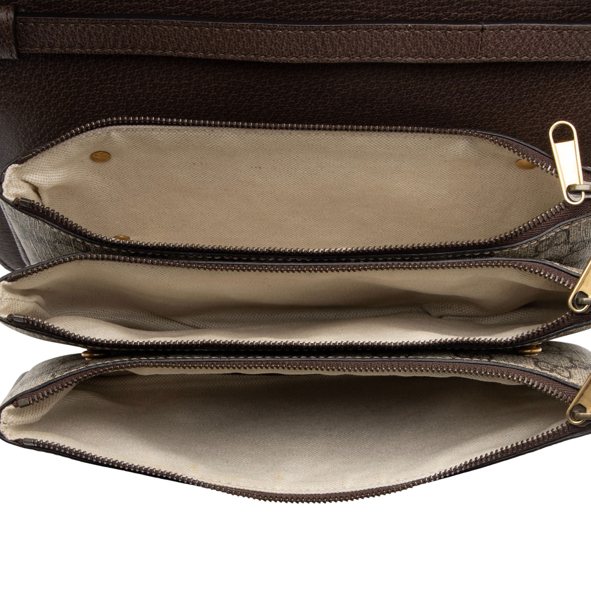 Gucci GG Supreme Ophidia Flap MessLBger Bag