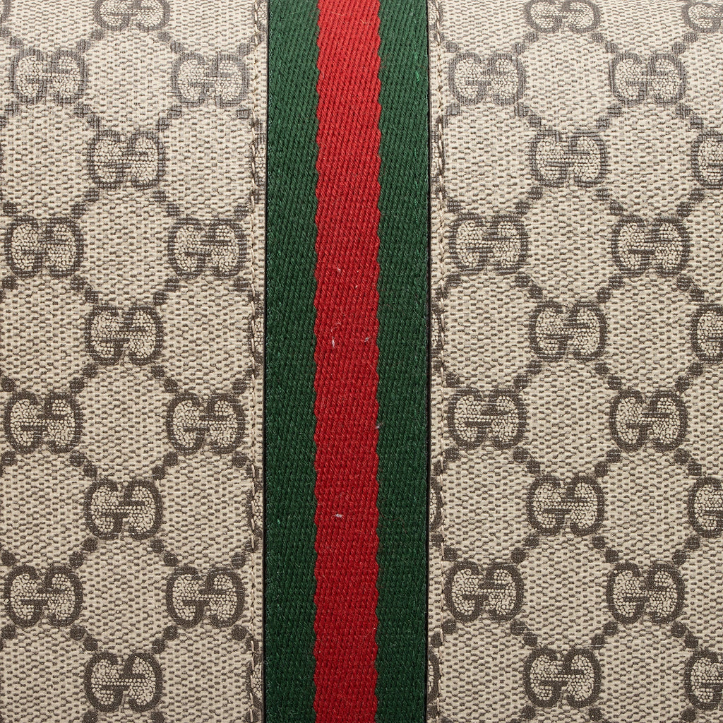 Gucci GG Supreme Ophidia Flap Messenger (SHF-6FVzgF)