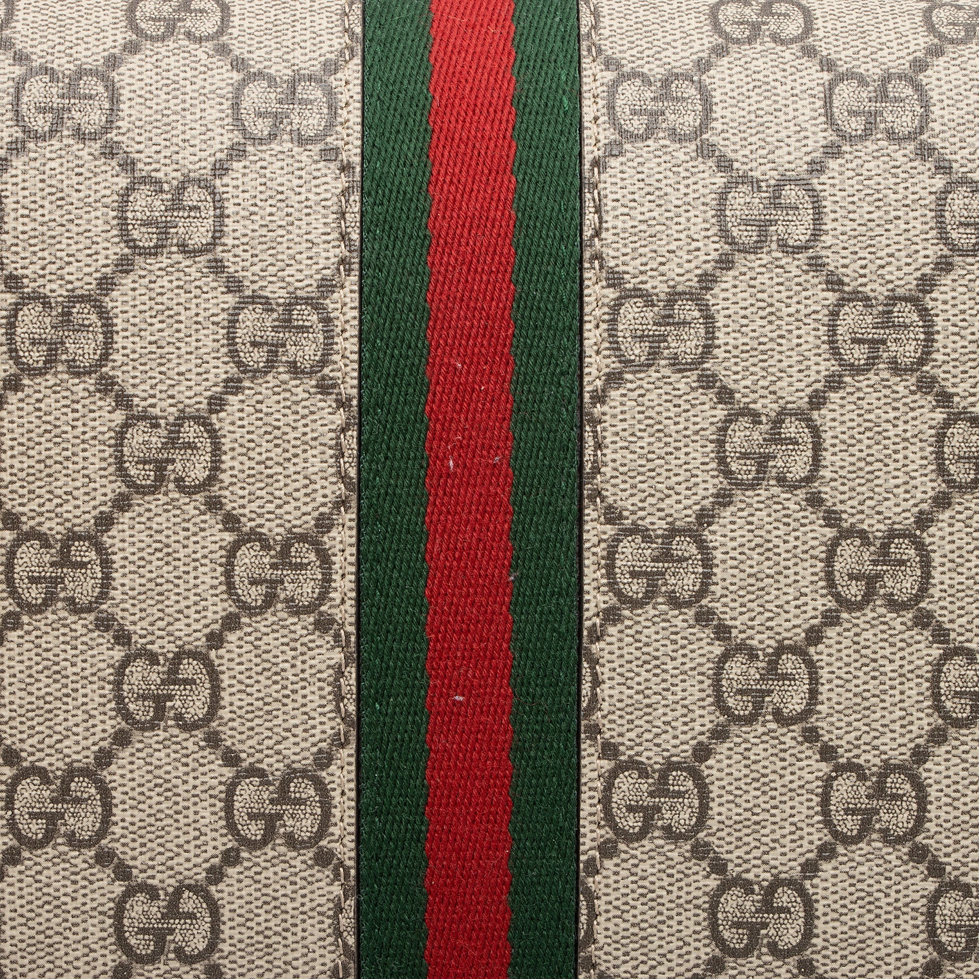Gucci GG Supreme Ophidia Flap Messenger (SHF-6FVzgF)