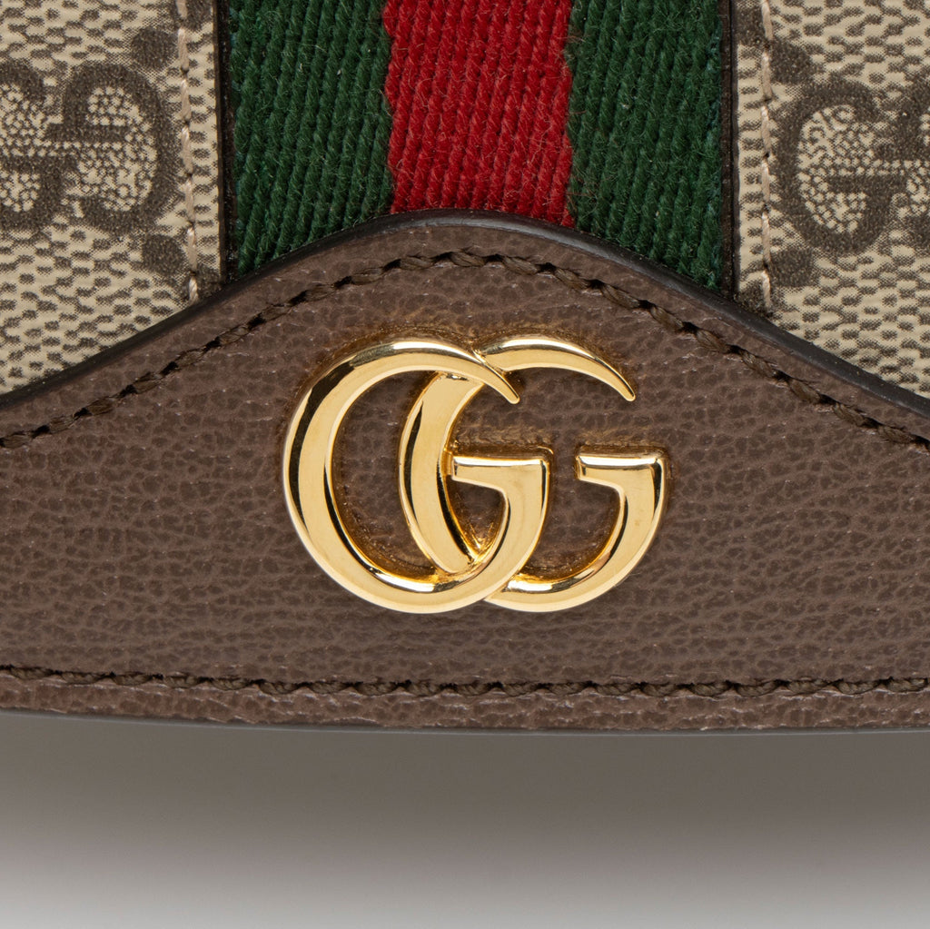 Gucci GG Supreme Ophidia Flap MessLBger Bag