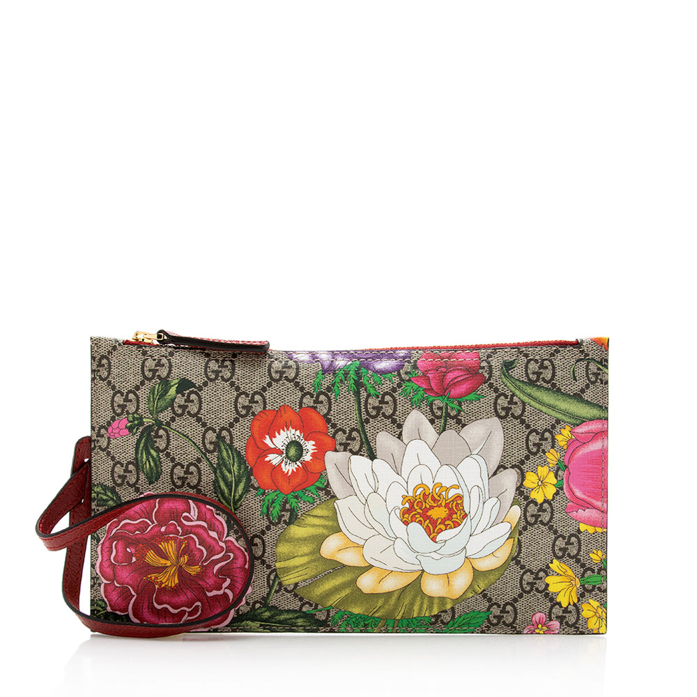 Gucci Gucci Supreme Ophidia Flora Pochette (SHF-17514)