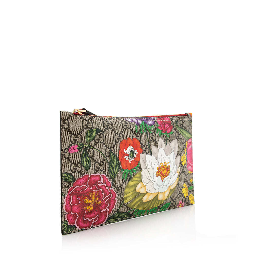 Gucci Gucci Supreme Ophidia Flora Pochette (SHF-17514)