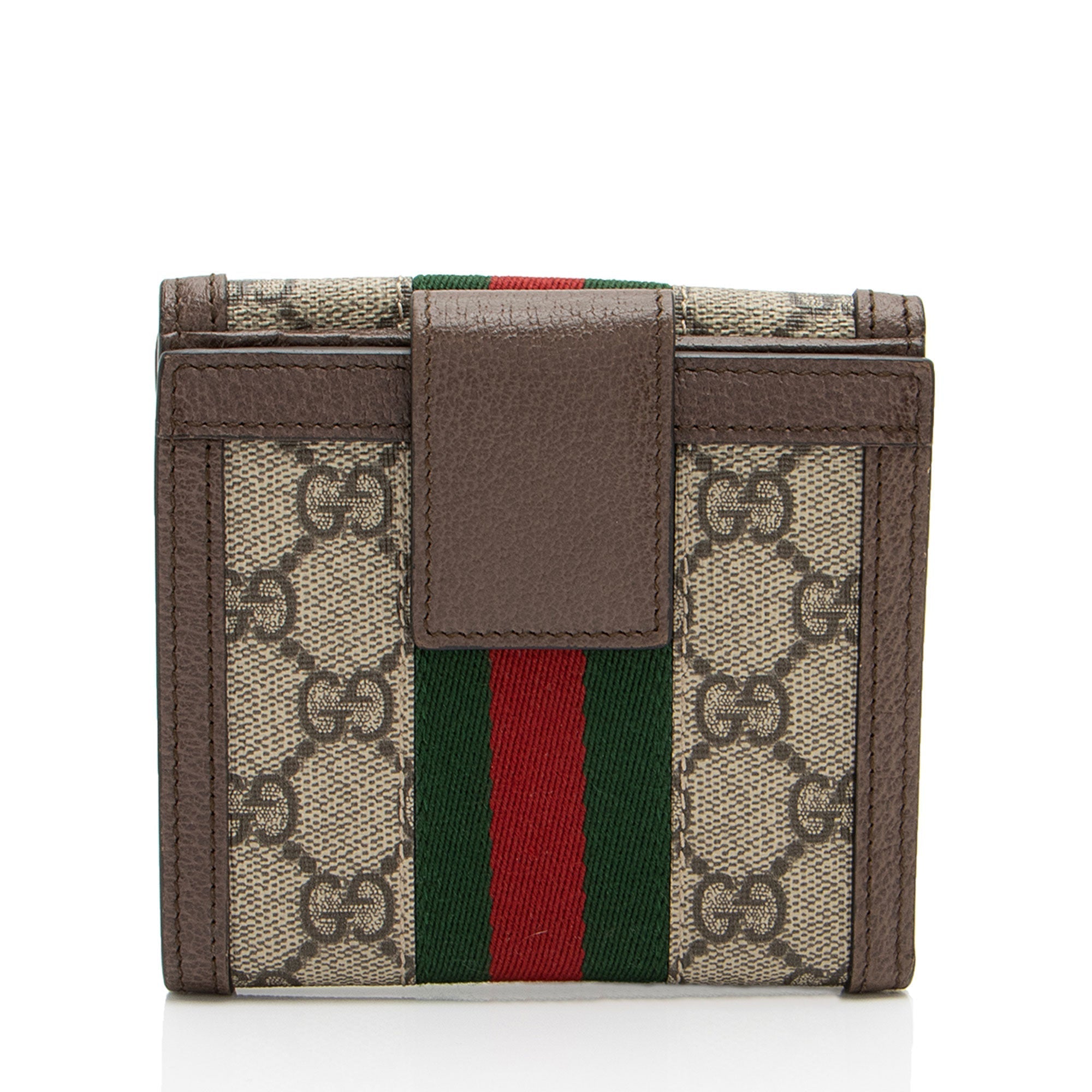 Gucci GG Supreme Ophidia French Wallet (SHF-4smeCs)