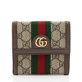 Gucci GG Supreme Ophidia French Wallet (SHF-4smeCs)