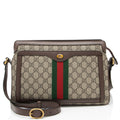 Gucci GG Supreme Ophidia Gusset Medium Crossbody