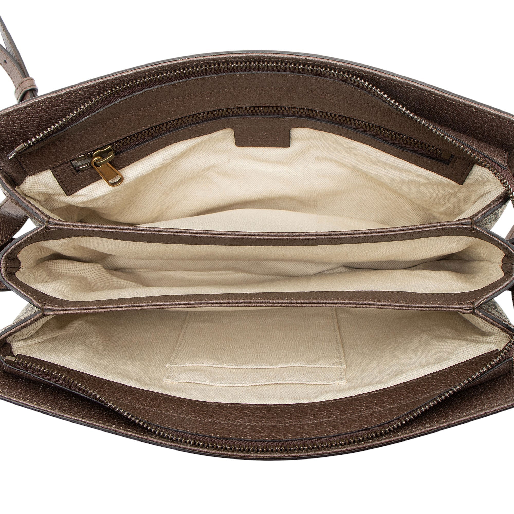 Gucci GG Supreme Ophidia Gusset Medium Crossbody