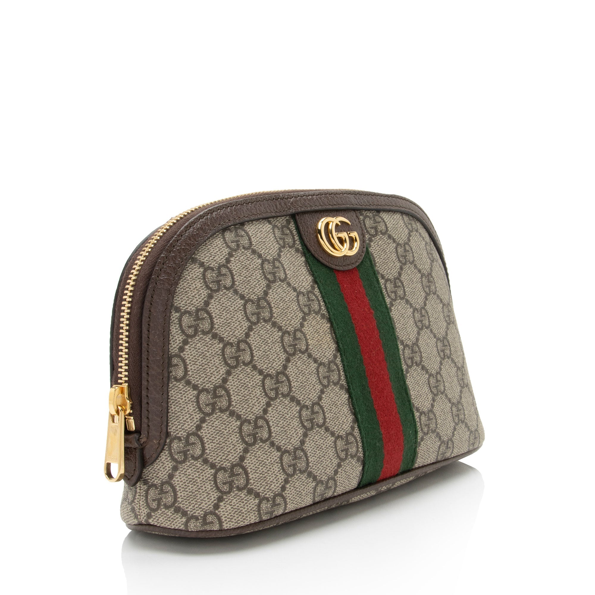 Gucci GG Supreme Ophidia Large Cosmetic Case (SHF-dLUGyE)