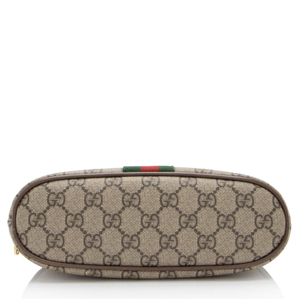 Gucci GG Supreme Ophidia Large Cosmetic Case (SHF-eSZ9lu)
