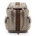 Gucci GG Supreme Ophidia Medium Backpack (SHF-23365)