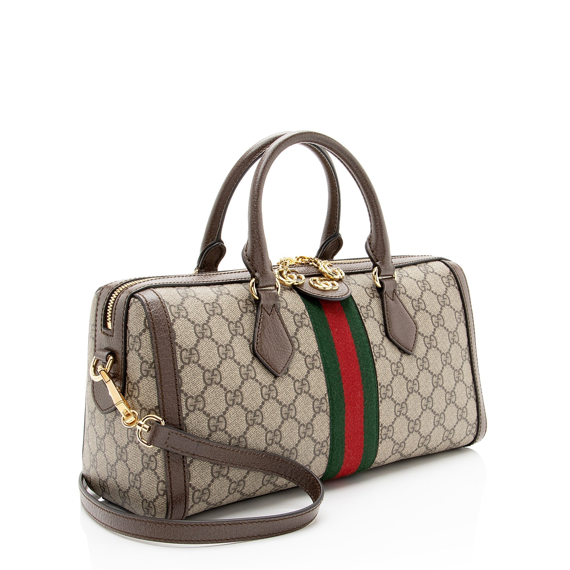 Gucci GG Supreme Ophidia Medium Boston Bag