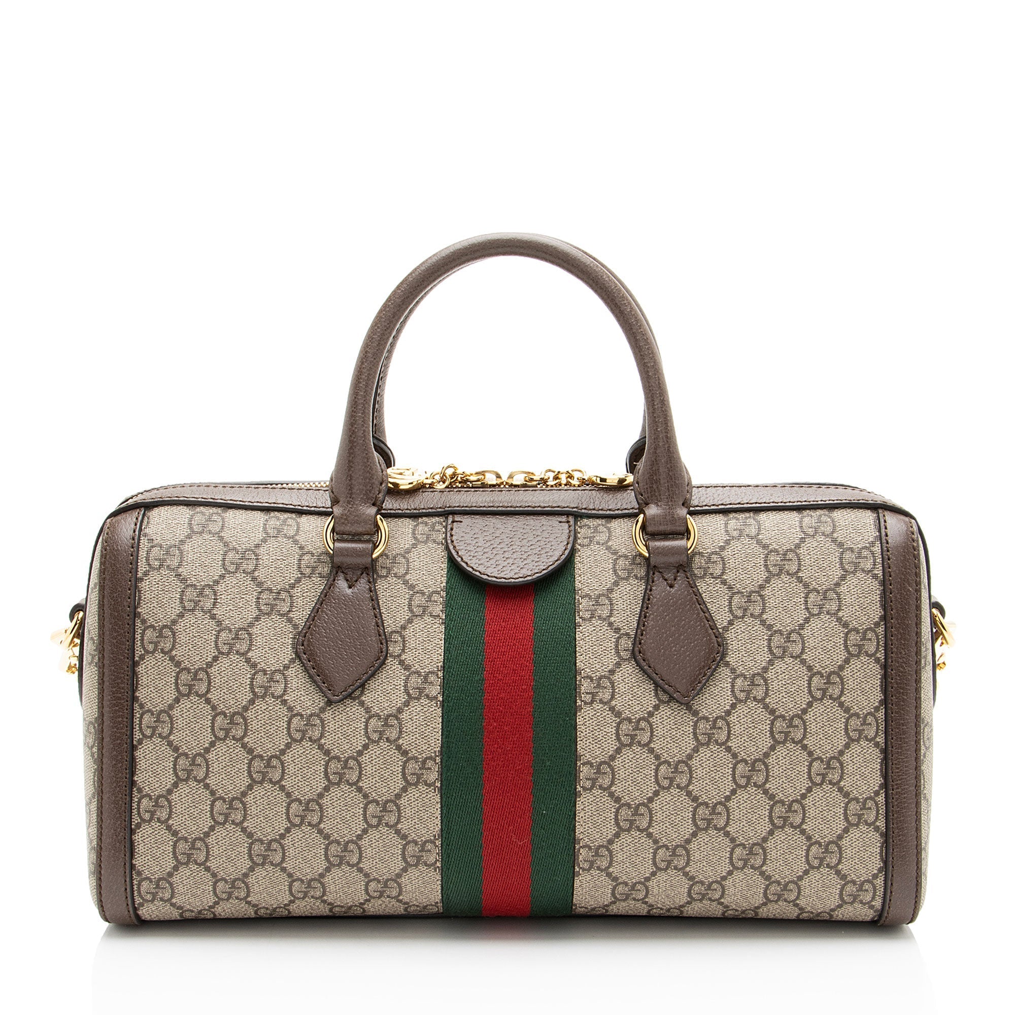 Gucci GG Supreme Ophidia Medium Boston Bag