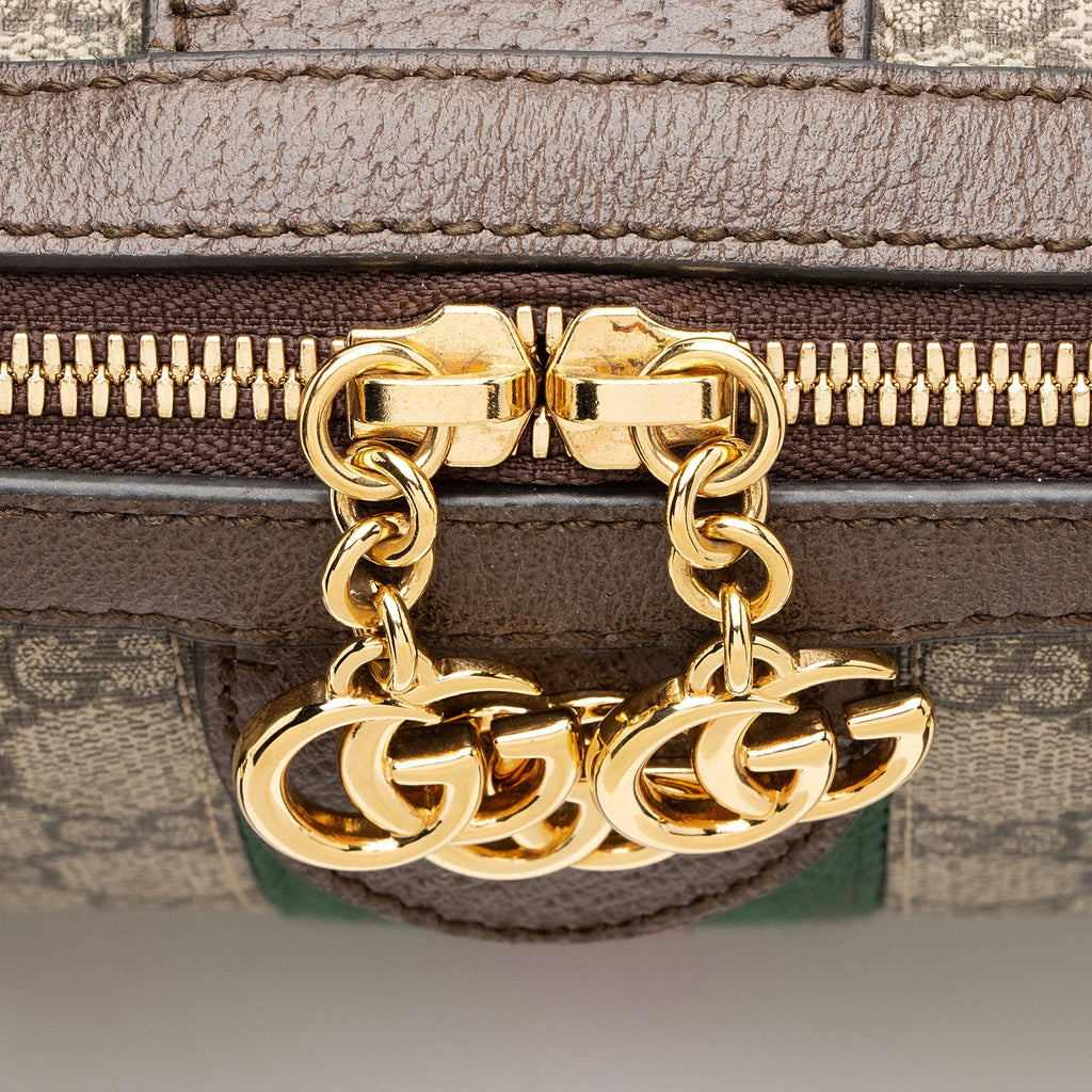 Gucci GG Supreme Ophidia Medium Boston Bag