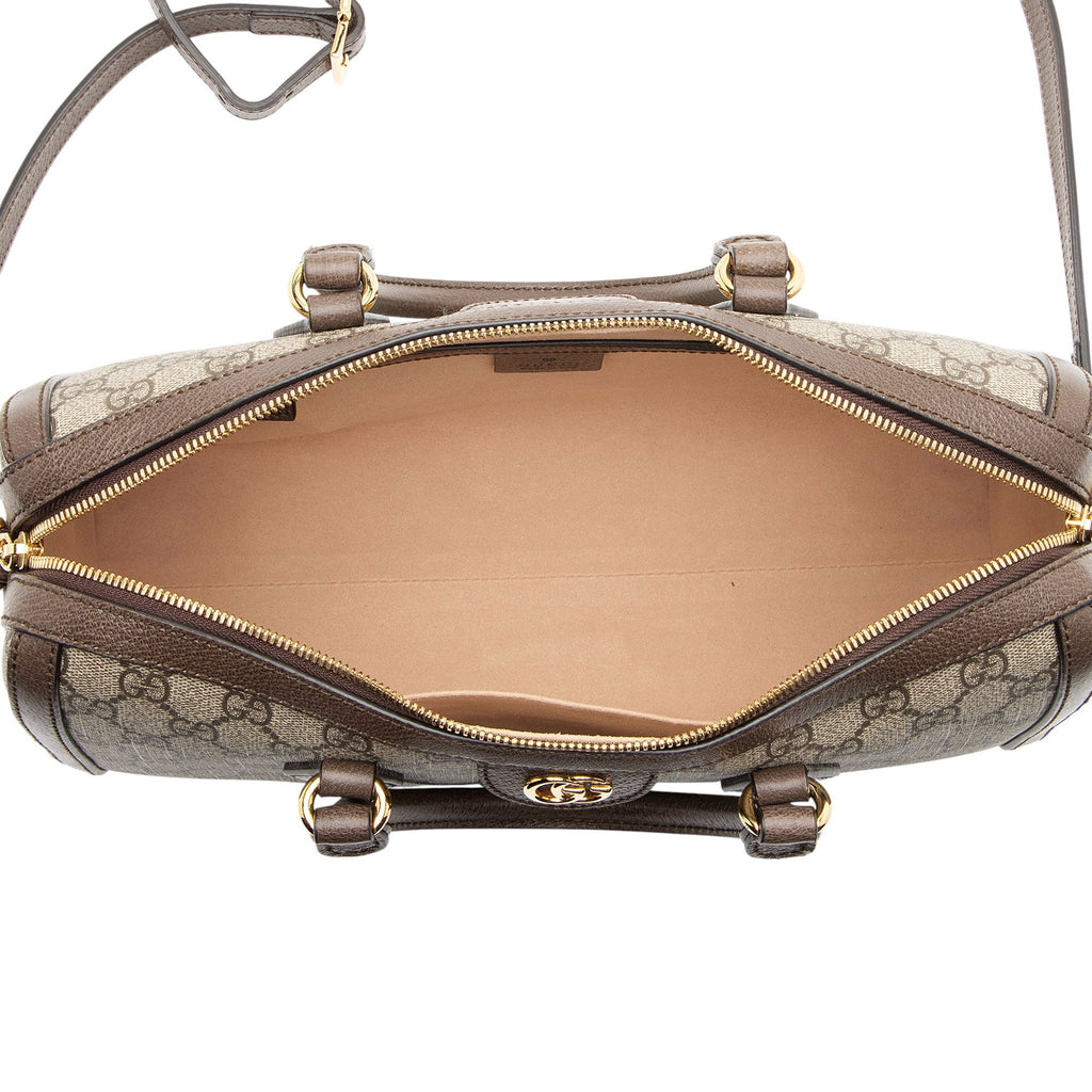 Gucci GG Supreme Ophidia Medium Boston Bag