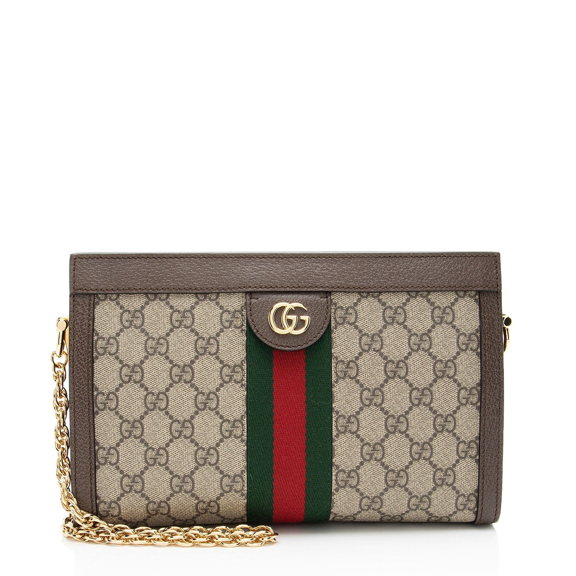 Gucci GG Supreme Ophidia Medium Chain Shoulder Bag