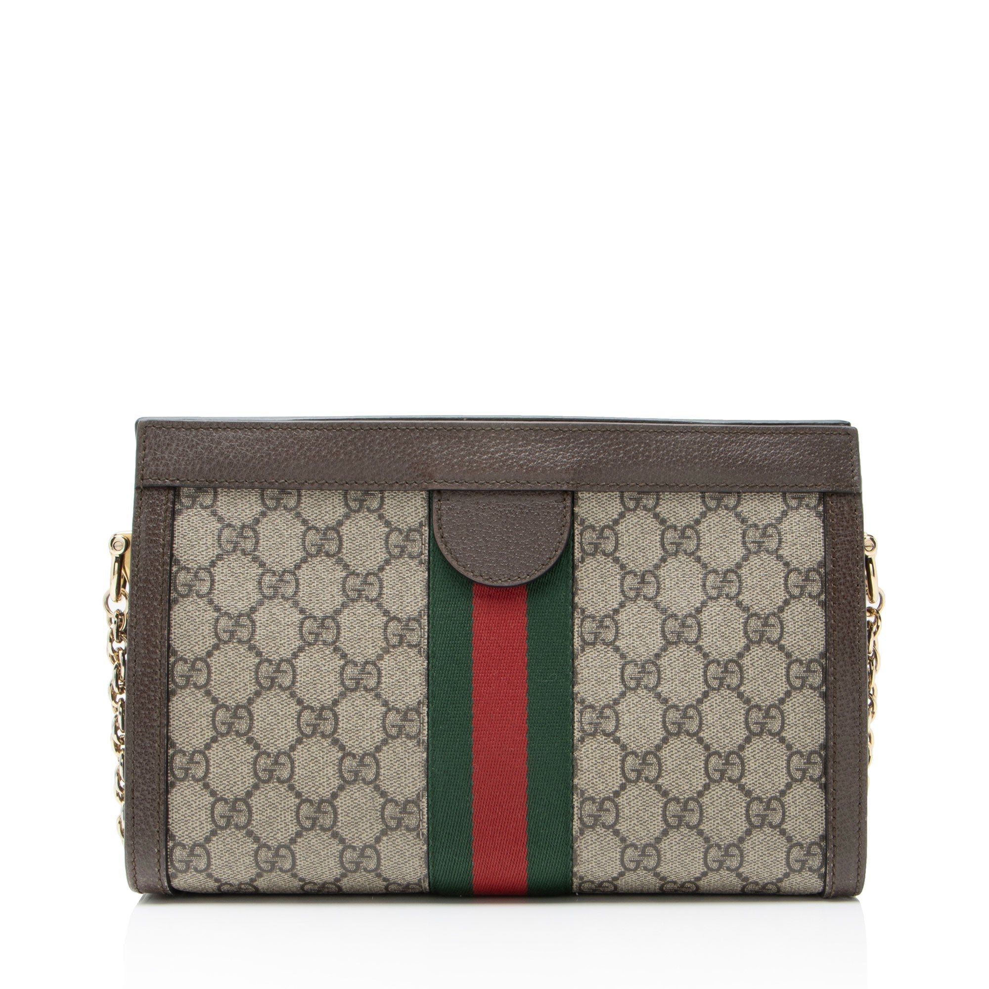 Gucci GG Supreme Ophidia Medium Chain Shoulder Bag