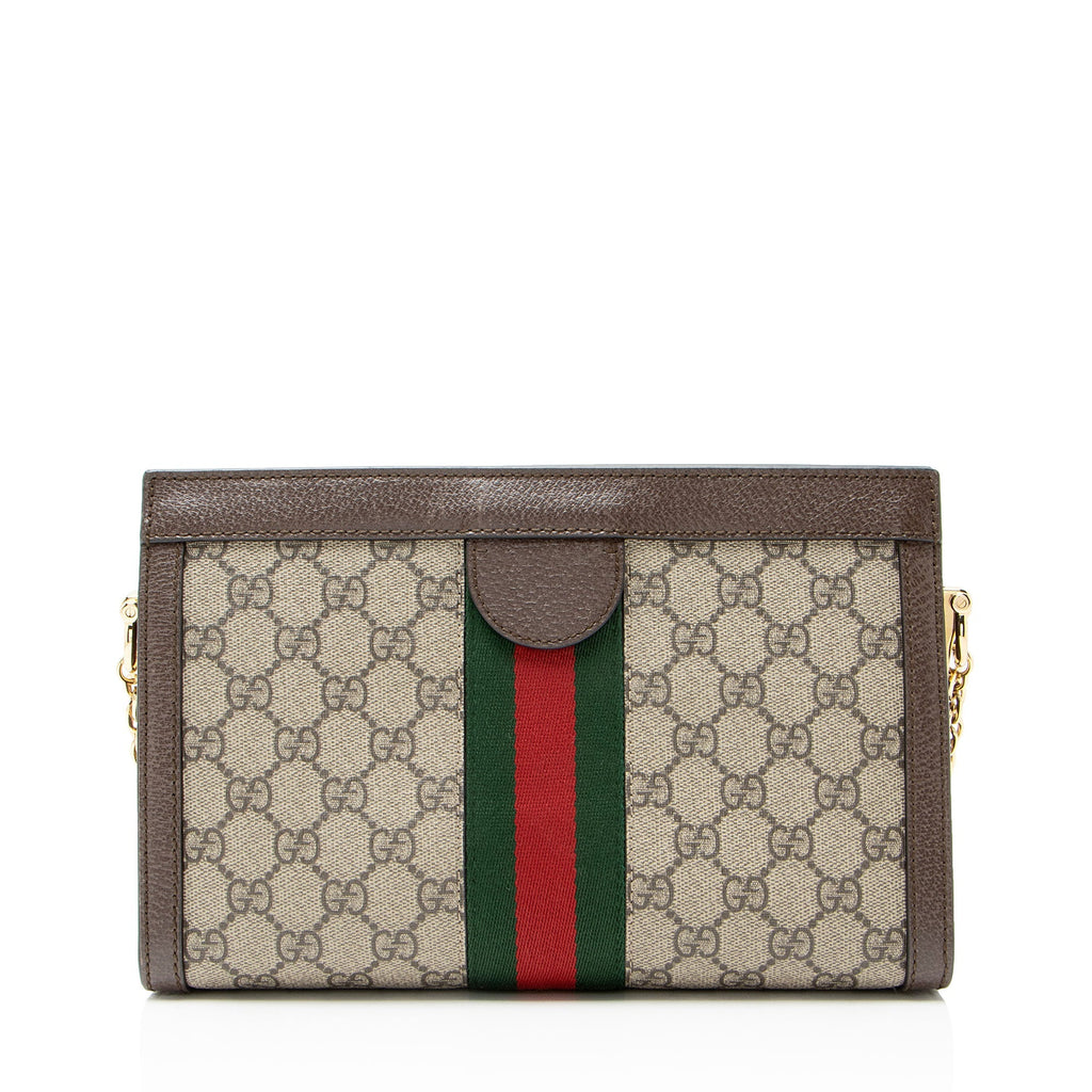 Gucci GG Supreme Ophidia Medium Chain Shoulder Bag