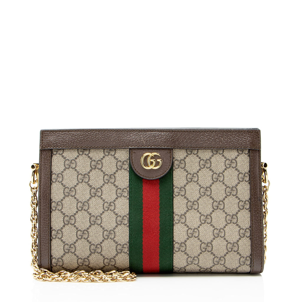 Gucci GG Supreme Ophidia Medium Chain Shoulder Bag