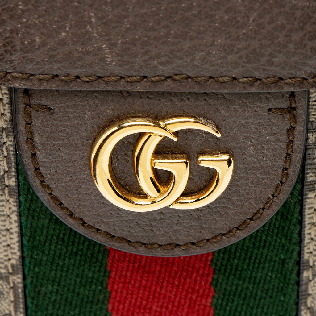 Gucci GG Supreme Ophidia Medium Chain Shoulder Bag