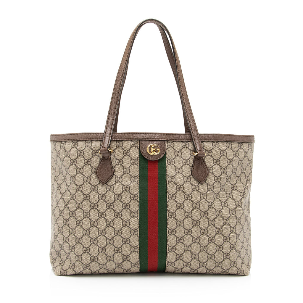 Gucci GG Supreme Ophidia Medium Shopping Tote (SHF-23708)