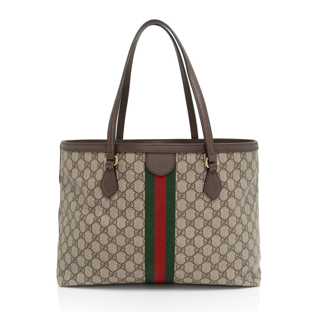 Gucci GG Supreme Ophidia Medium Shopping Tote (SHF-E1rgYn)