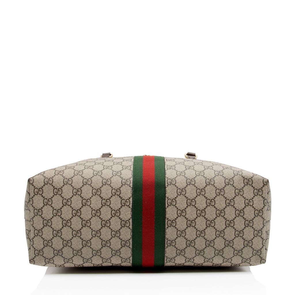 Gucci GG Supreme Ophidia Medium Shopping Tote (SHF-3NBNMn)