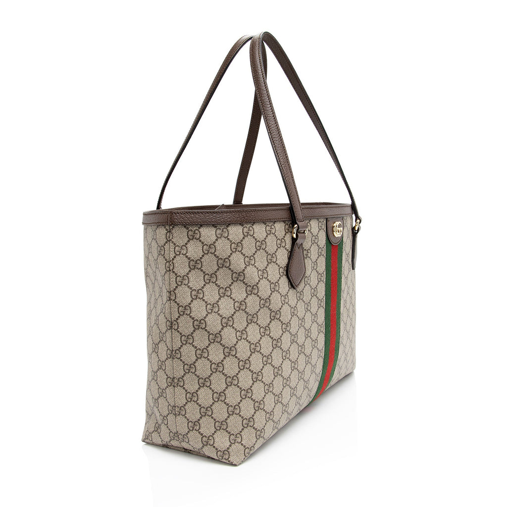 Gucci GG Supreme Ophidia Medium Shopping Tote (SHF-3NBNMn)