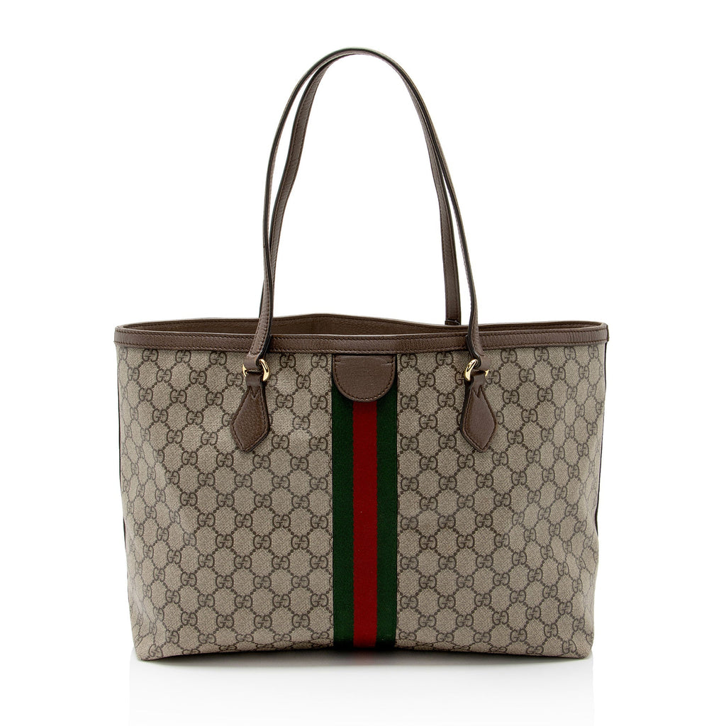 Gucci GG Supreme Ophidia Medium Shopping Tote (SHF-UYUvrt)