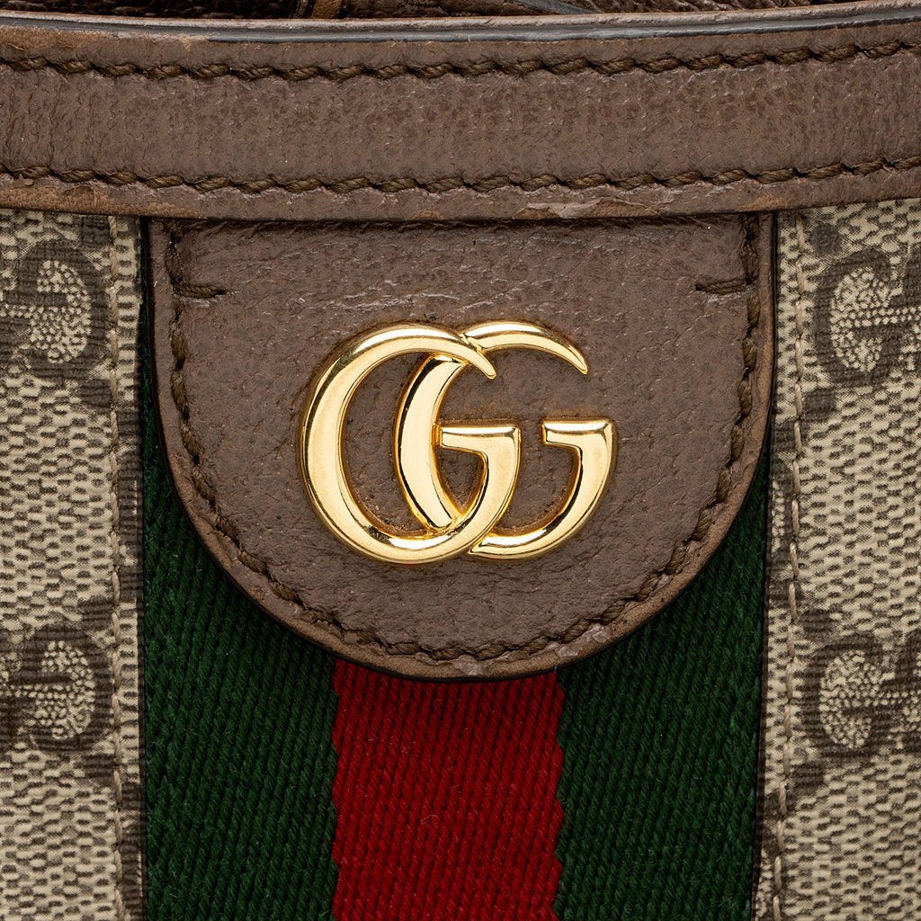 Gucci GG Supreme Ophidia Medium Shopping Tote (SHF-UYUvrt)