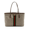 Gucci GG Supreme Ophidia Medium Shopping Tote (SHF-UYUvrt)