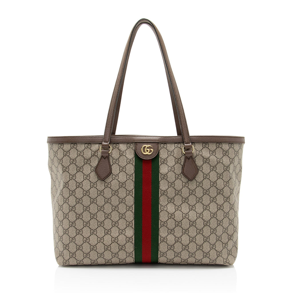 Gucci GG Supreme Ophidia Medium Shopping Tote