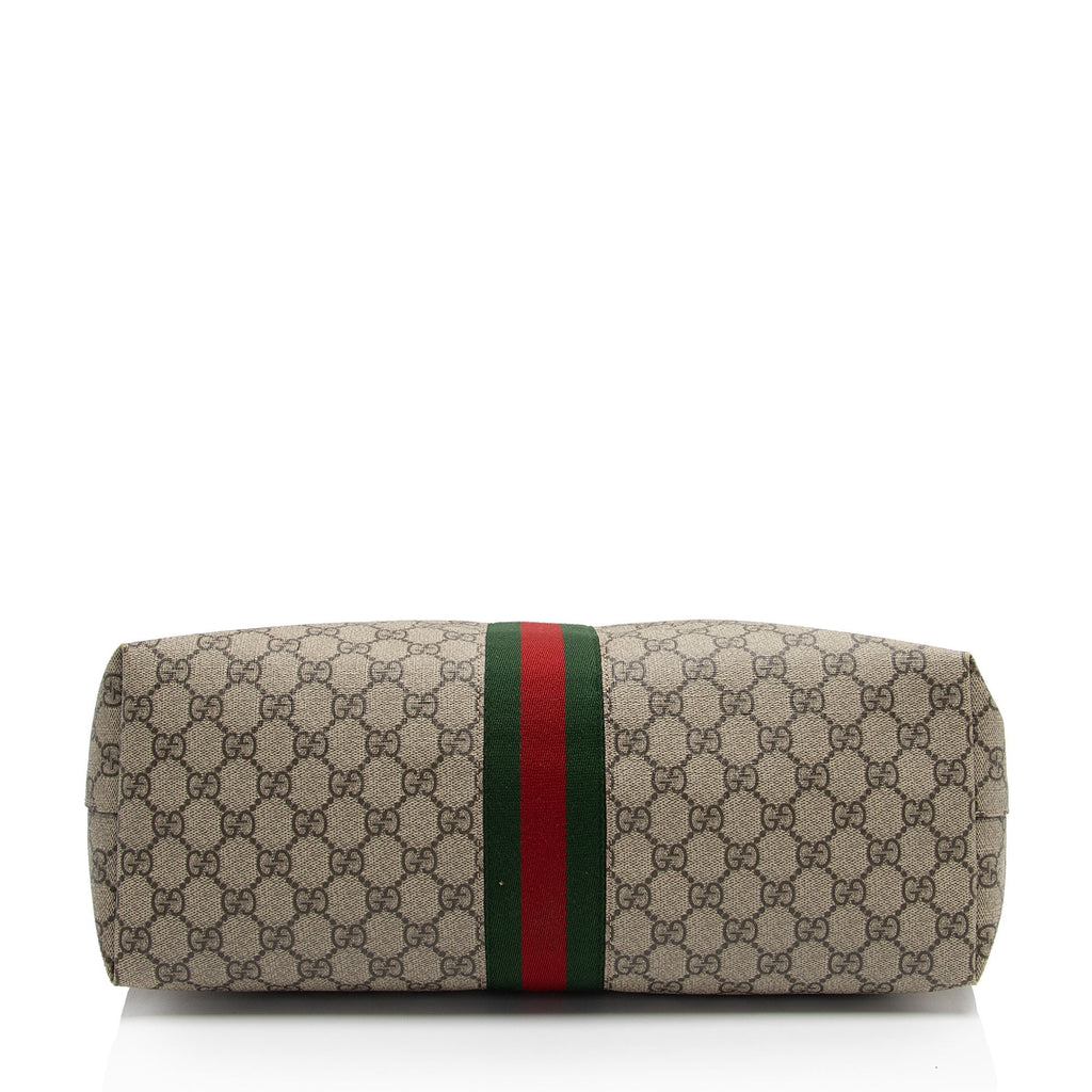 Gucci GG Supreme Ophidia Medium Shopping Tote (SHF-YyxVQ9)