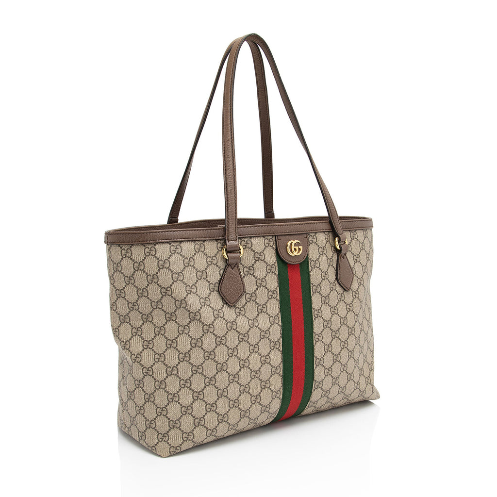 Gucci GG Supreme Ophidia Medium Shopping Tote (SHF-kmrFx4)