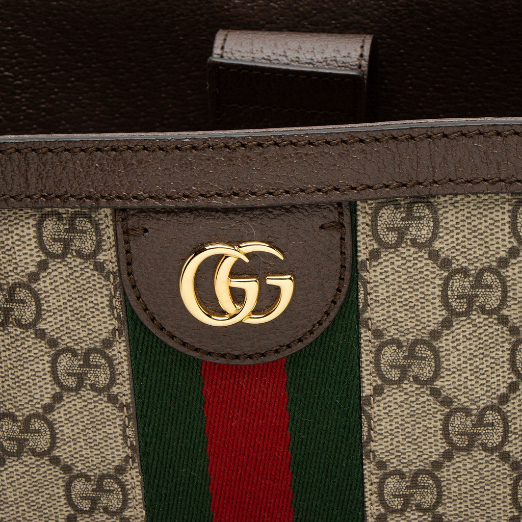Gucci GG Supreme Ophidia Medium Shopping Tote (SHF-QGRBIz)