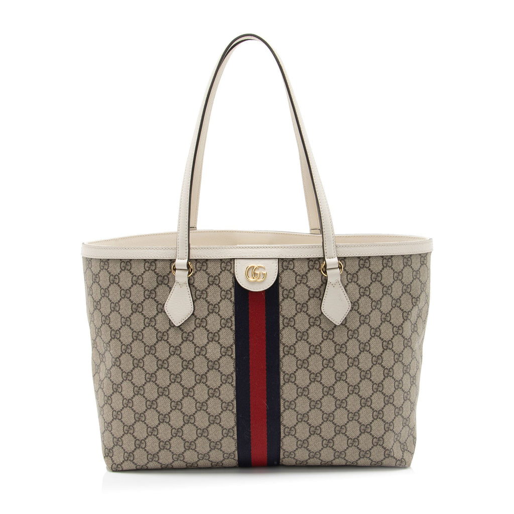 Gucci GG Supreme Ophidia Medium Shopping Tote (SHF-Zve3O2)