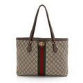 Gucci GG Supreme Ophidia Medium Shopping Tote (SHF-Gxh45E)