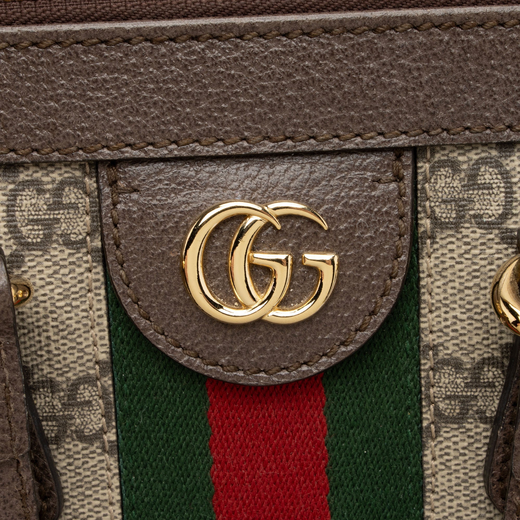 Gucci GG Supreme Ophidia Medium Top Handle Tote (SHF-kdh0RN)