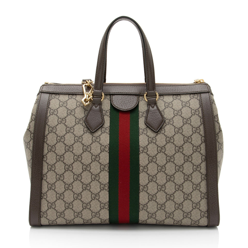 Gucci GG Supreme Ophidia Medium Tote (SHF-OYI31D)
